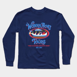 Chocolate Factory Boat Tours Long Sleeve T-Shirt